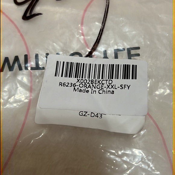 Orange velvet 2 piece dress and duster set - Picture 5 of 7